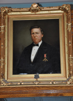The portray of Wor. Bro. Thomas Allan, the first Worshipful Master of St-Andrew's Lodge #53